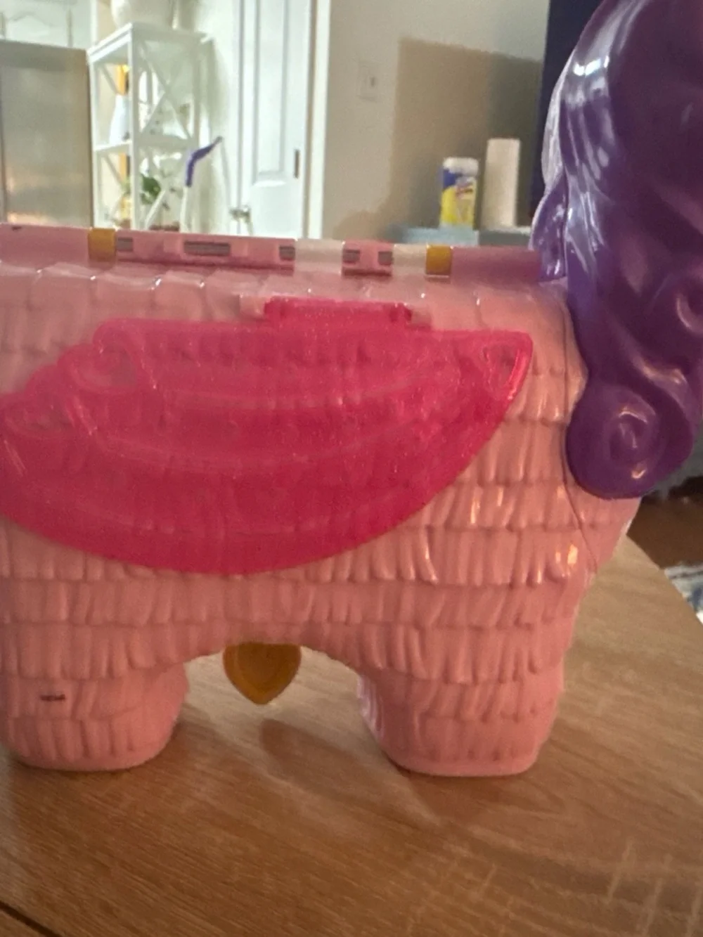 Polly Pocket Unicorn Pinata Party Horse Playset Rainbow Castle Mattel
